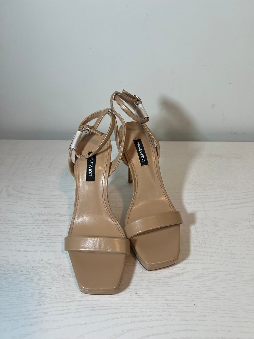 Nine West Lola Ankle Strap Stiletto Sandal sze 5.5